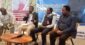 Mekelani Phiri (L) moderates Sufile (Second from Left) as Francis Lungu (Second from Right) and Guess Nyirenda (Far Right) listen - Picture by E Ngoma-The Score Newspaper Zambia