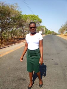 Trained Lusaka female teacher Ms Happiness Chirwa back girl child education