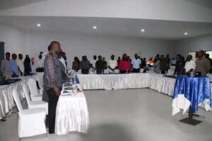 Ministry of Information  and Media  Permanent Secretary Mr, Thabo Kawana attending the Zambia Institute of Public Relations and Communication ZIPRC at Savee Beach in Siavonga