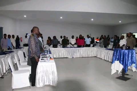 Ministry of Information and Media Permanent Secretary Mr, Thabo Kawana attending the Zambia Institute of Public Relations and Communication ZIPRC at Savee Beach in Siavonga